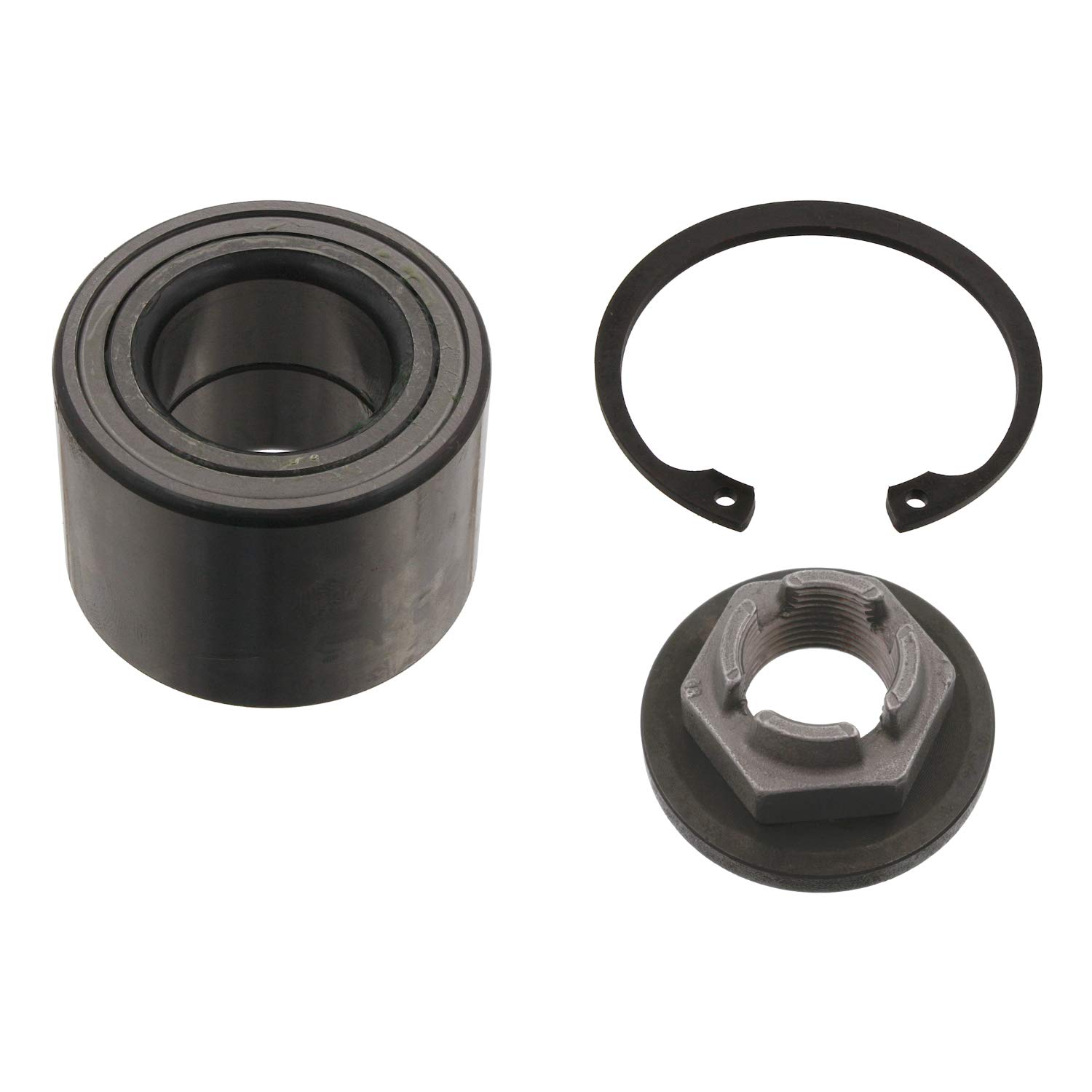 febi bilstein 19183 Radlagersatz mit ABS-Impulsring, Achsmutter und Sicherungsring , 1 Stück febi bilstein 19183 Radlagersatz mit ABS-Impulsring, Achsmutter und Sicherungsring , 1 Stück von febi bilstein