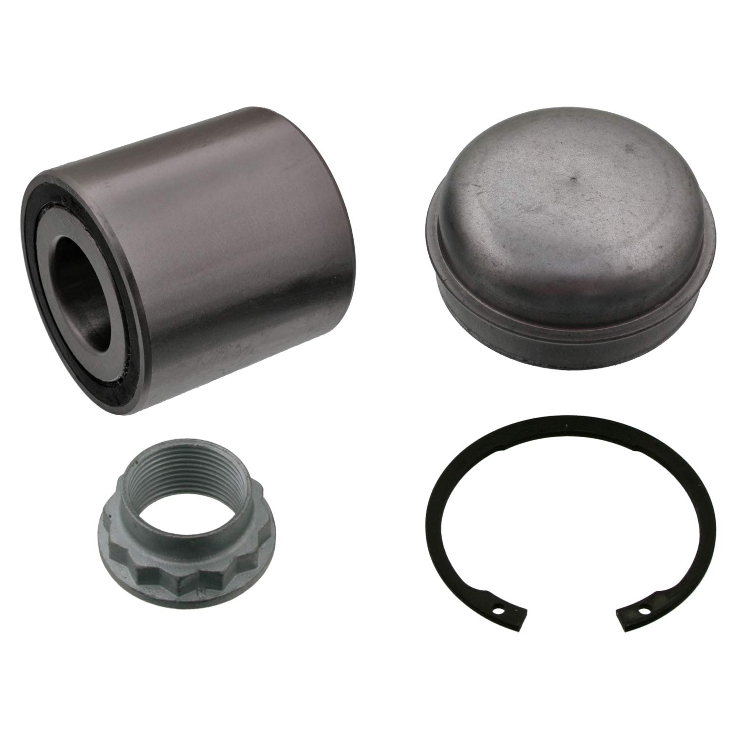 febi bilstein 21847 Radlagersatz mit Achsmutter, Sicherungsring und Staubkappe , 1 Stück febi bilstein 21847 Radlagersatz mit Achsmutter, Sicherungsring und Staubkappe , 1 Stück von febi bilstein