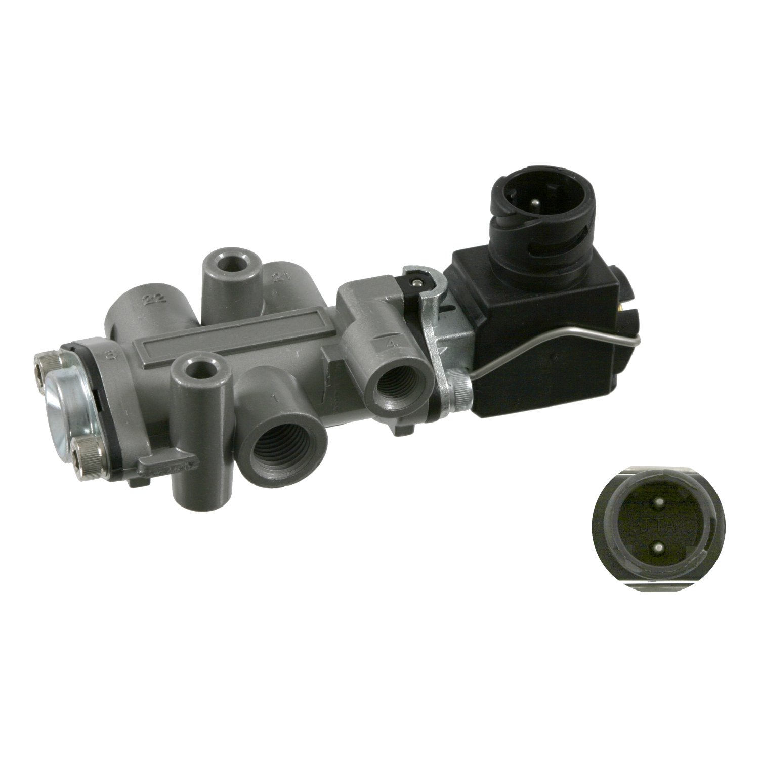 febi bilstein 22399 Magnetventil für Splittergetriebe, mit Zentralstecker , 1 Stück febi bilstein 22399 Magnetventil für Splittergetriebe, mit Zentralstecker , 1 Stück von febi bilstein
