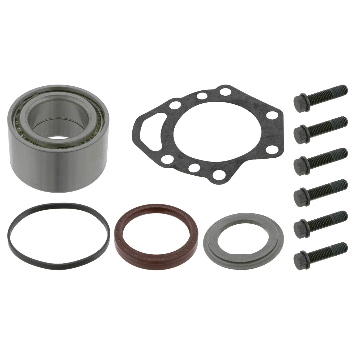 febi bilstein 23489 Radlagersatz mit Befestigungsschrauben, Wellendichtring und Dichtungen , 1 Stück febi bilstein 23489 Radlagersatz mit Befestigungsschrauben, Wellendichtring und Dichtungen , 1 Stück von febi bilstein