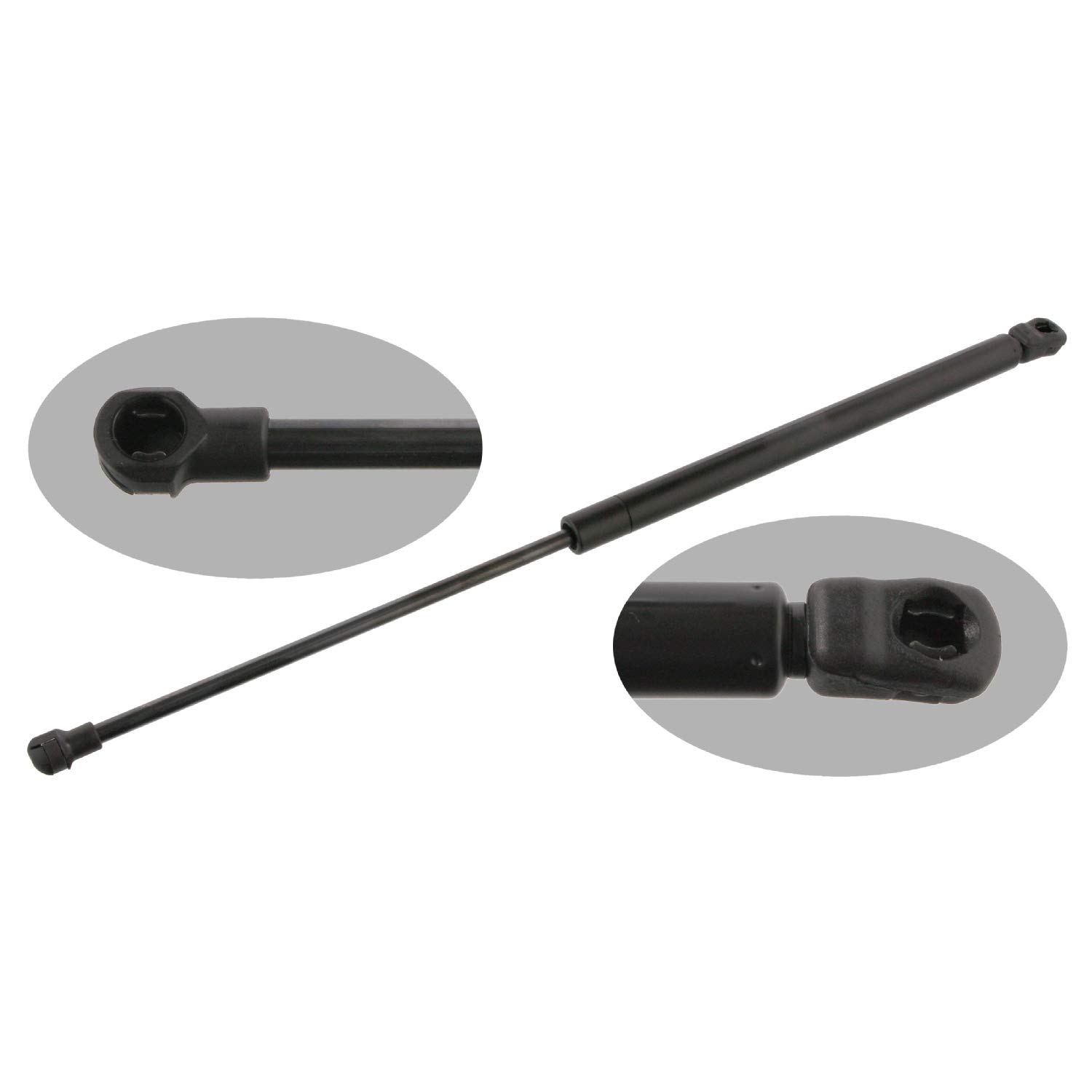 febi bilstein 25208 Gasdruckfeder für Motorhaube, 1 Stück, schwarz von febi bilstein