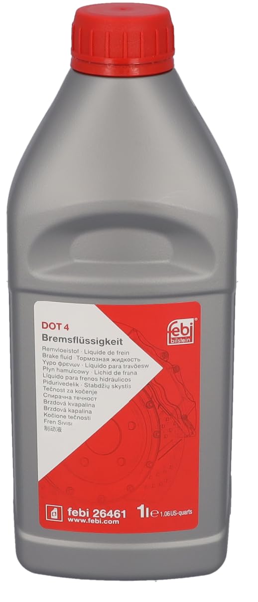 febi bilstein 26461 Bremsflüssigkeit DOT4 , 1 Liter von febi bilstein