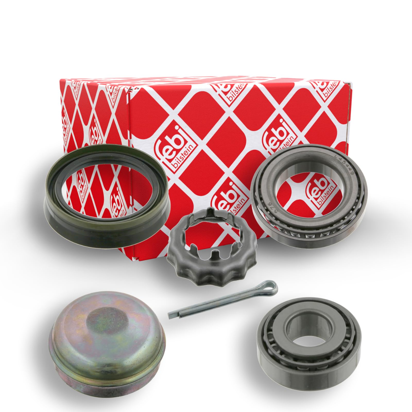 febi bilstein 26568 Radlagersatz mit Anbaumaterial , 1 Stück febi bilstein 26568 Radlagersatz mit Anbaumaterial , 1 Stück von febi bilstein