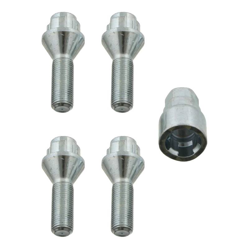 febi bilstein 27052 Radschraubensatz abschließbar , 1 Stück, silber, chrom von febi bilstein