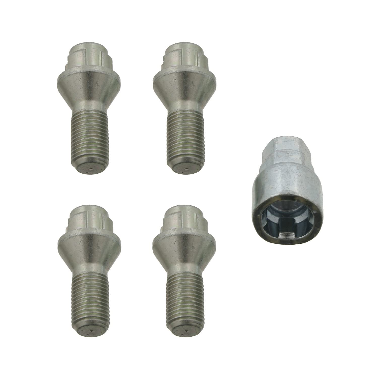 febi bilstein 27054 1 Satz Radschrauben abschließbar M14 x 1,5x25 SW17 / 19mm Kegelbund febi bilstein 27054 1 Satz Radschrauben abschließbar M14 x 1,5x25 SW17 / 19mm Kegelbund von febi bilstein