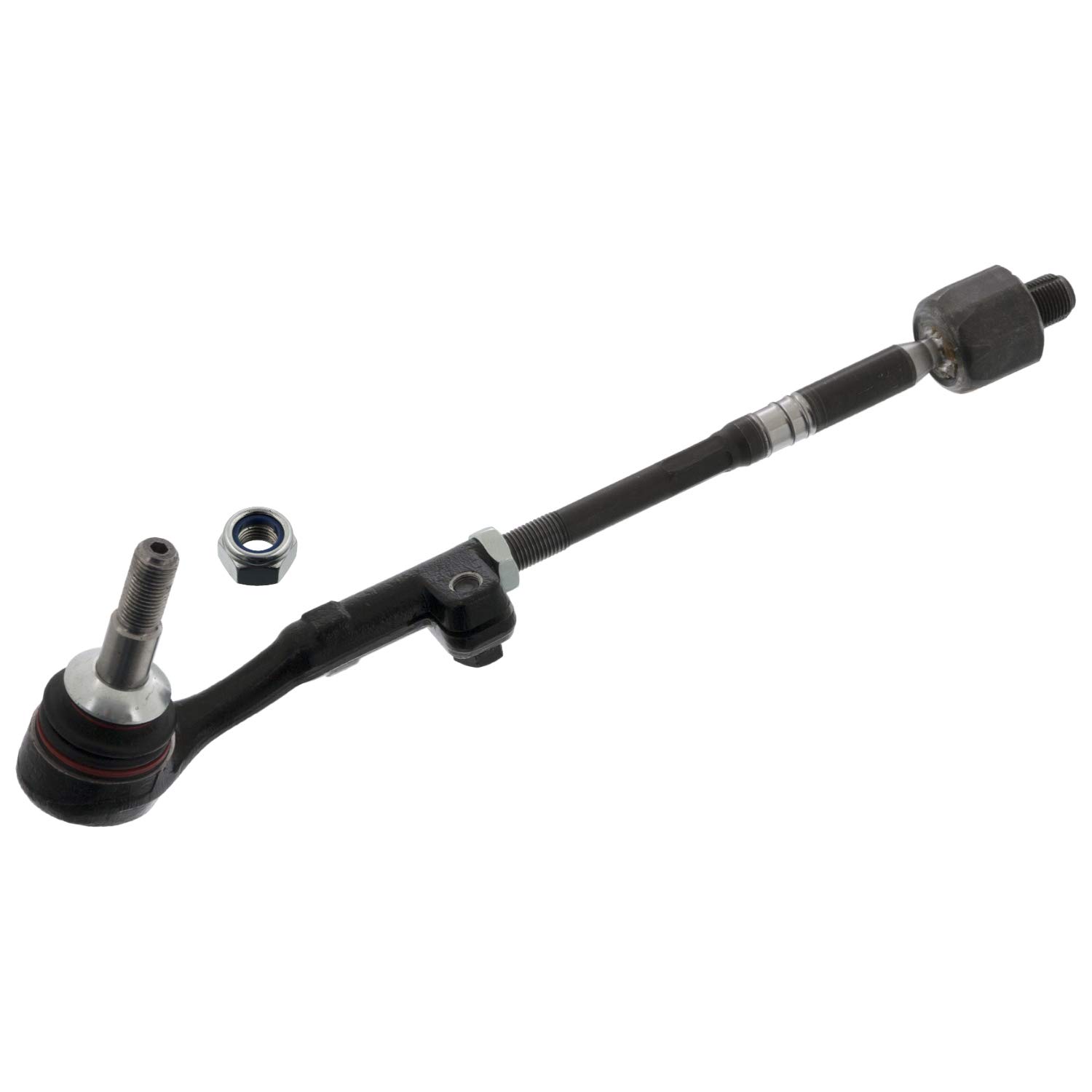 febi bilstein 27718 Spurstange mit Endstück und Sicherungsmutter , 1 Stück von febi bilstein