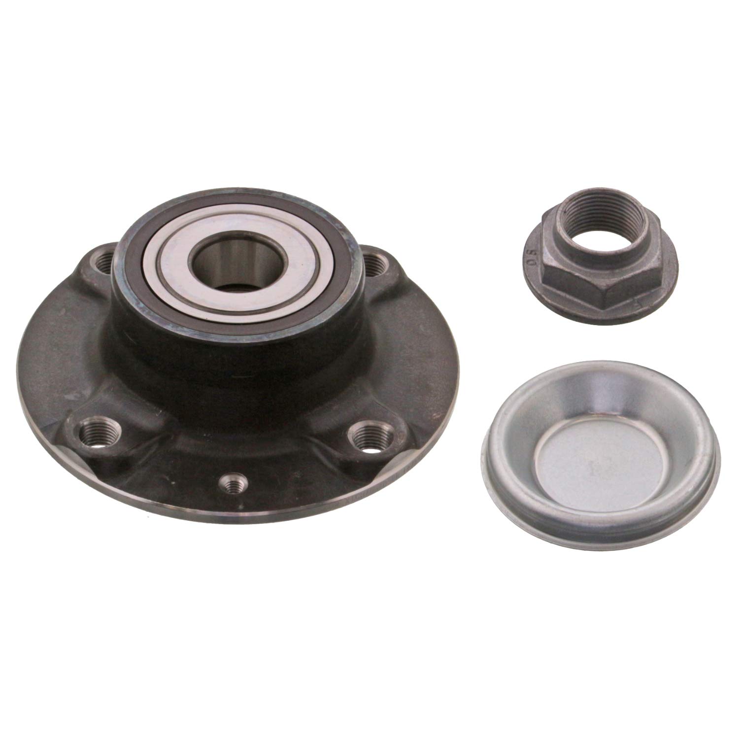 febi bilstein 28264 Radlagersatz mit Radnabe, Achsmutter und Staubkappe , 1 Stück febi bilstein 28264 Radlagersatz mit Radnabe, Achsmutter und Staubkappe , 1 Stück von febi bilstein