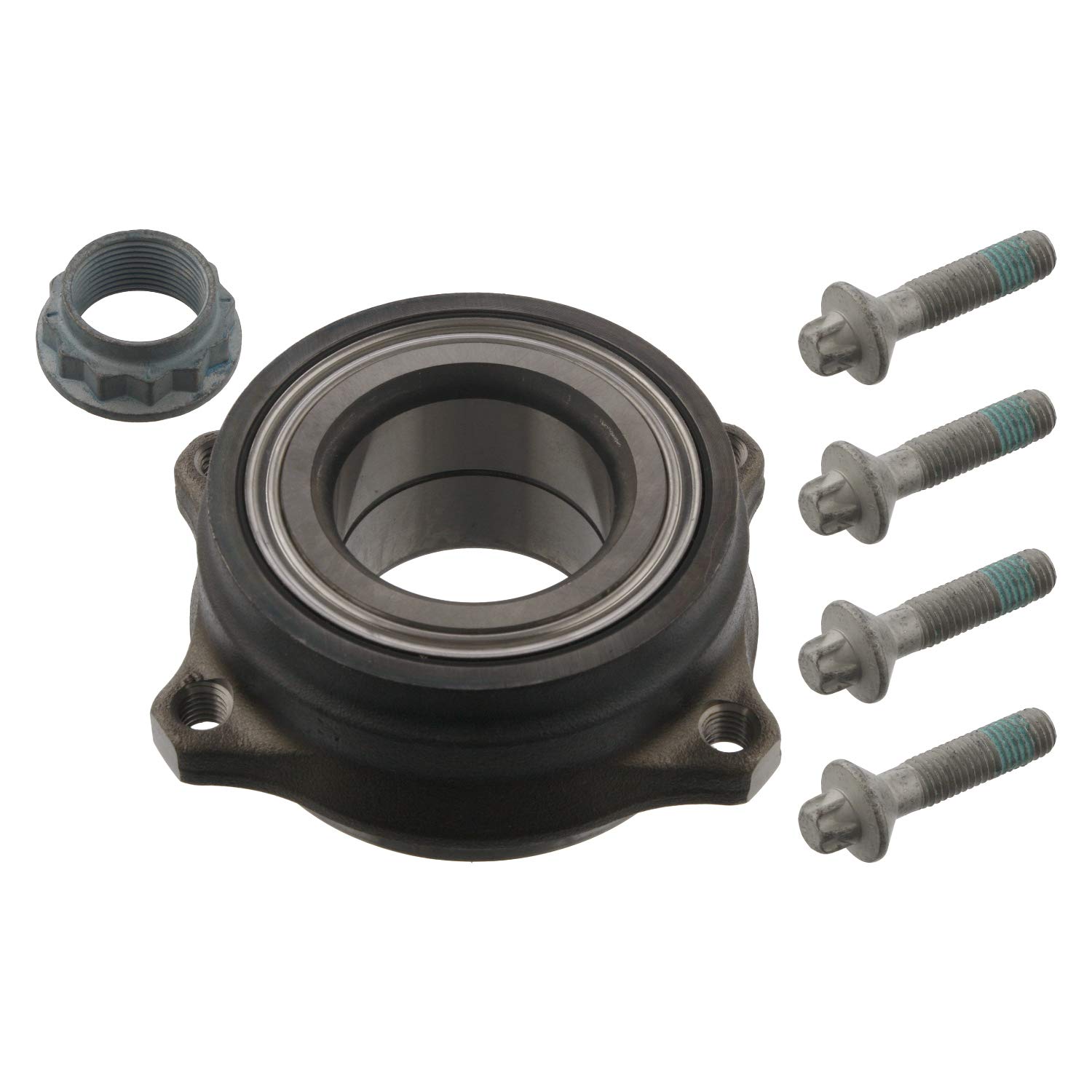 febi bilstein 28678 Radlagersatz mit Achsmutter und Befestigungsschrauben , 1 Stück febi bilstein 28678 Radlagersatz mit Achsmutter und Befestigungsschrauben , 1 Stück von febi bilstein