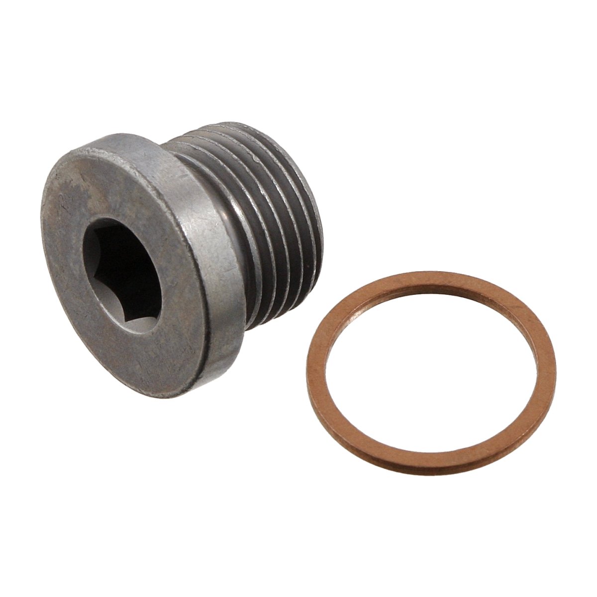 febi bilstein 31704 Ölablassschraube mit Dichtring, 1 Stück, Silber febi bilstein 31704 Ölablassschraube mit Dichtring, 1 Stück, Silber von febi bilstein