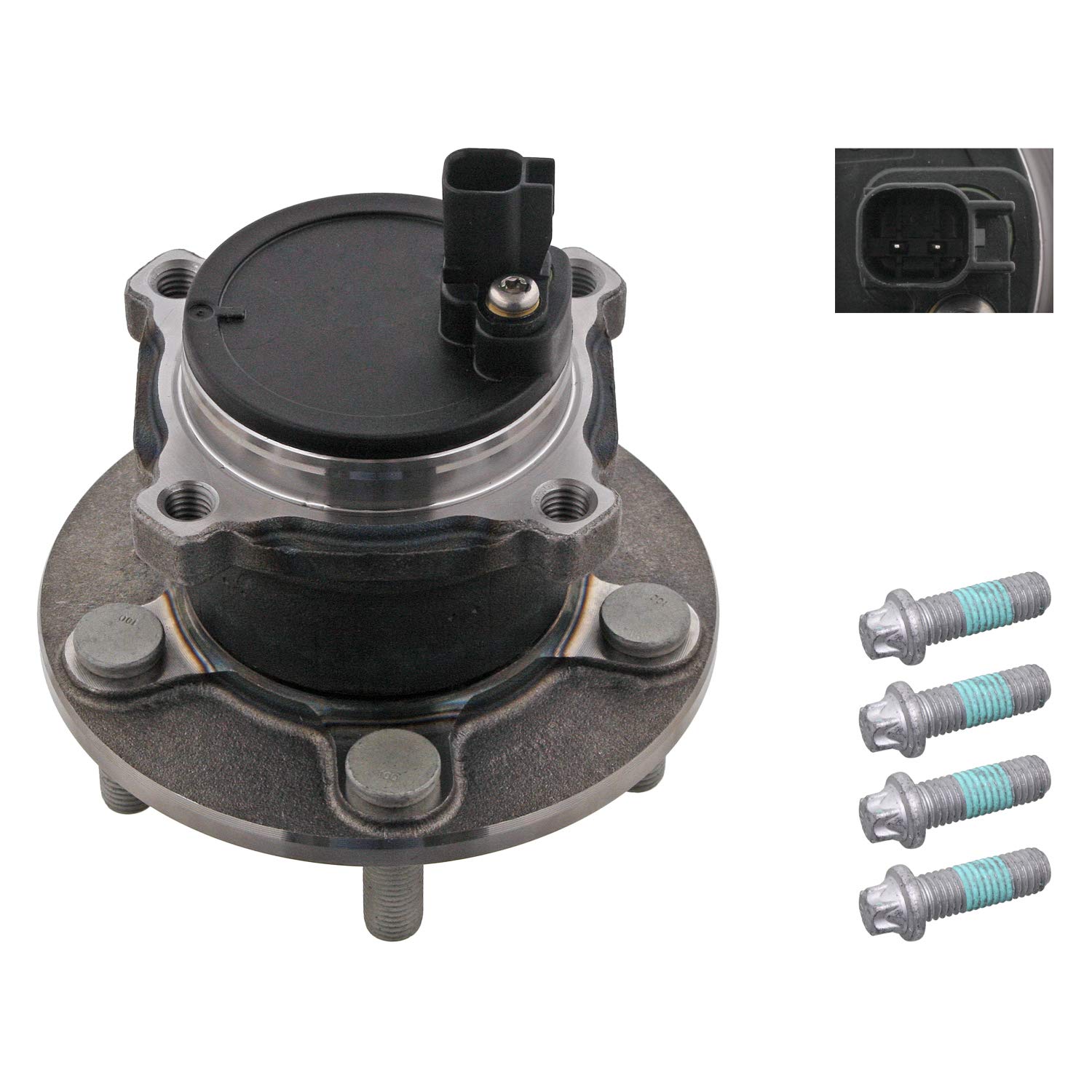 febi bilstein 32598 Radlagersatz mit Radnabe und ABS-Sensor , 1 Stück febi bilstein 32598 Radlagersatz mit Radnabe und ABS-Sensor , 1 Stück von febi bilstein