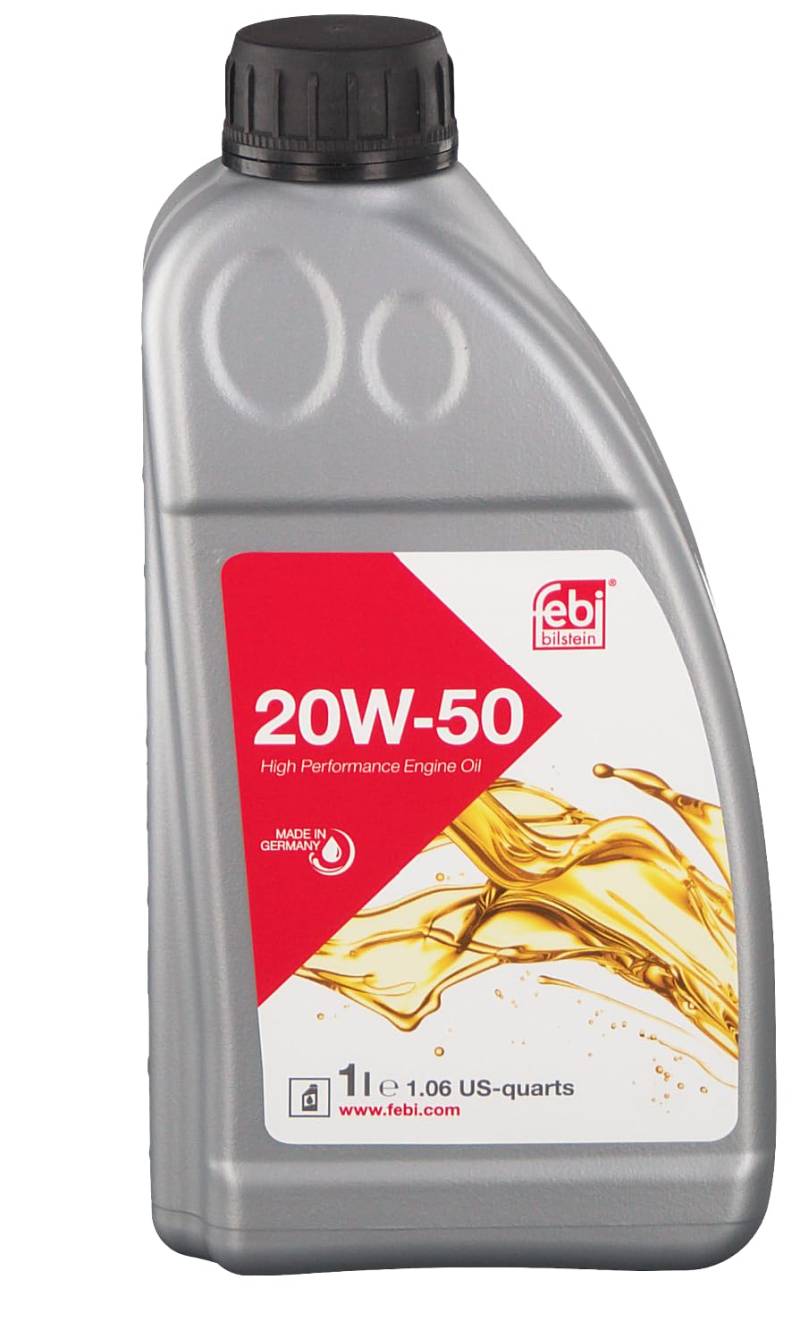 febi bilstein 32921 Motoröl SAE 20W-50 , 1 Liter von febi bilstein