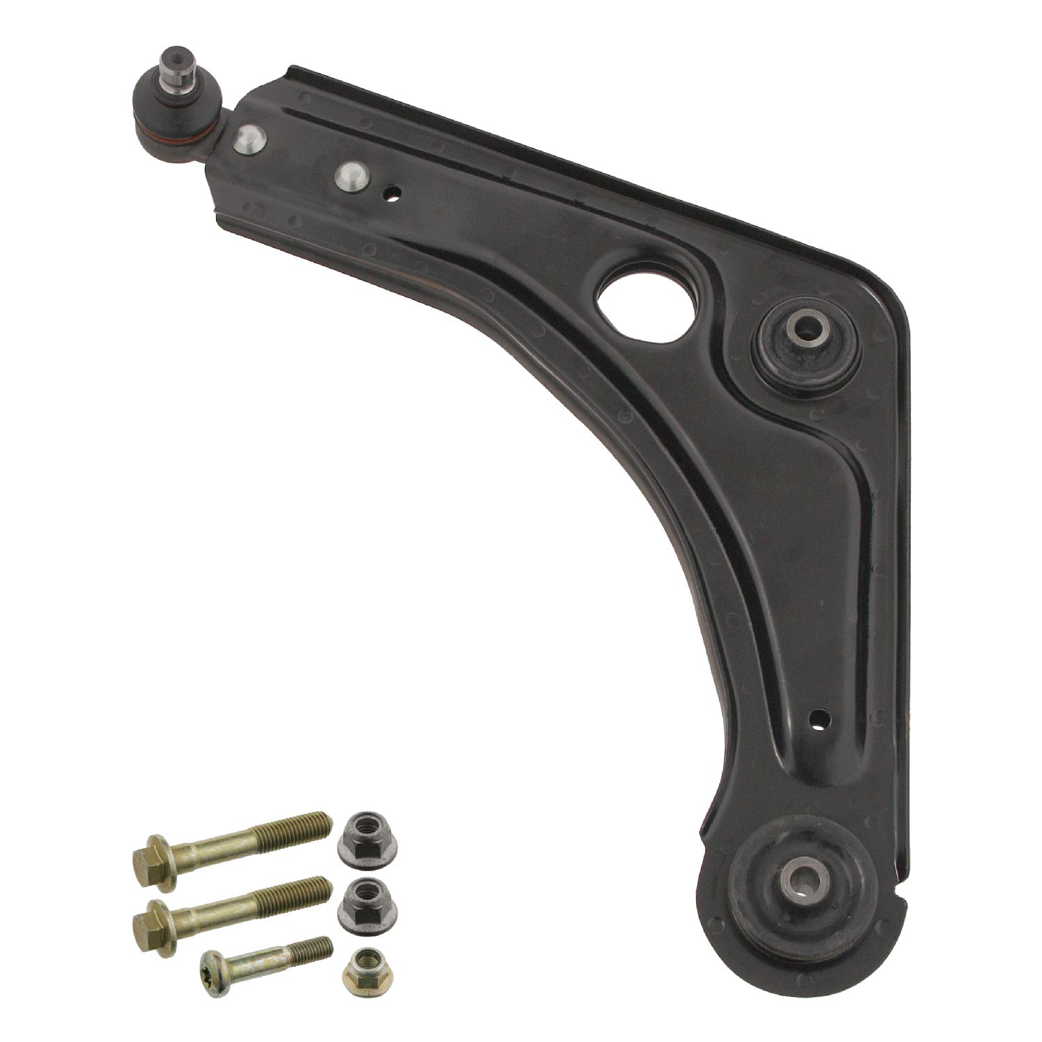 febi bilstein 33115 Querlenker mit Anbaumaterial, Lager und Gelenk , 1 Stück, Schwarz von febi bilstein