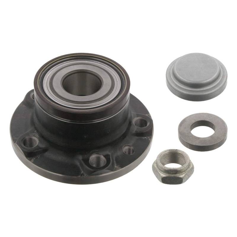 febi bilstein 34955 Radlagersatz mit Radnabe und Anbaumaterial , 1 Stück von febi bilstein
