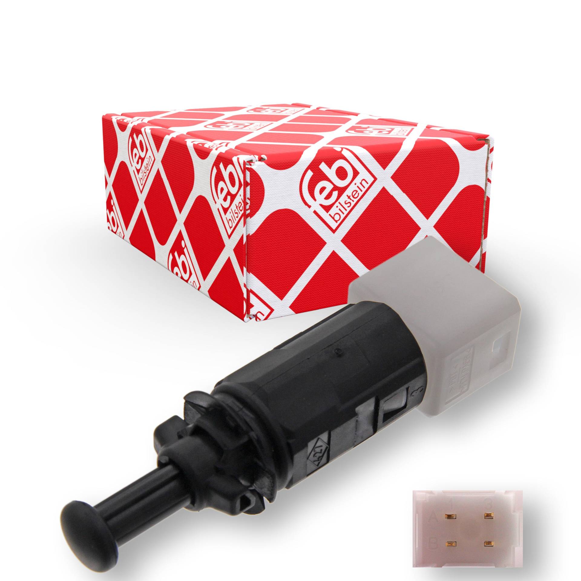febi bilstein 37052 Bremslichtschalter, 1 Stück, weiß febi bilstein 37052 Bremslichtschalter, 1 Stück, weiß von febi bilstein