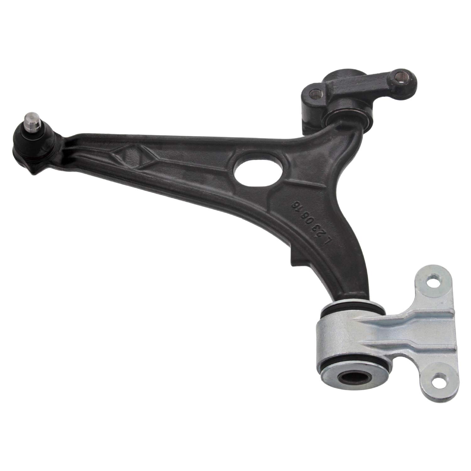 febi bilstein 37350 Querlenker mit Lagern, Gelenk und Haltern , 1 Stück, Schwarz von febi bilstein