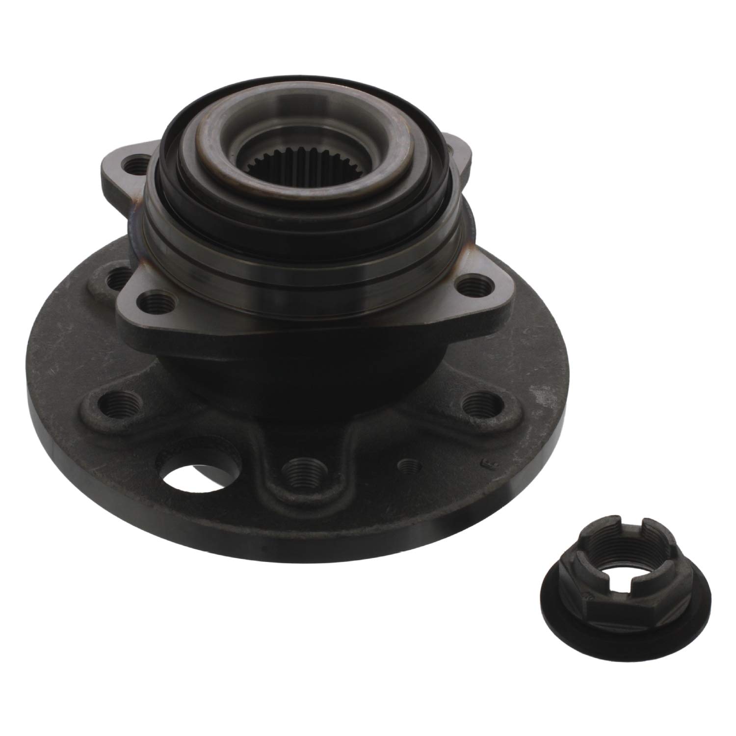 febi bilstein 37857 Radlagersatz mit Radnabe, ABS-Impulsring und Kronenmutter , 1 Stück febi bilstein 37857 Radlagersatz mit Radnabe, ABS-Impulsring und Kronenmutter , 1 Stück von febi bilstein