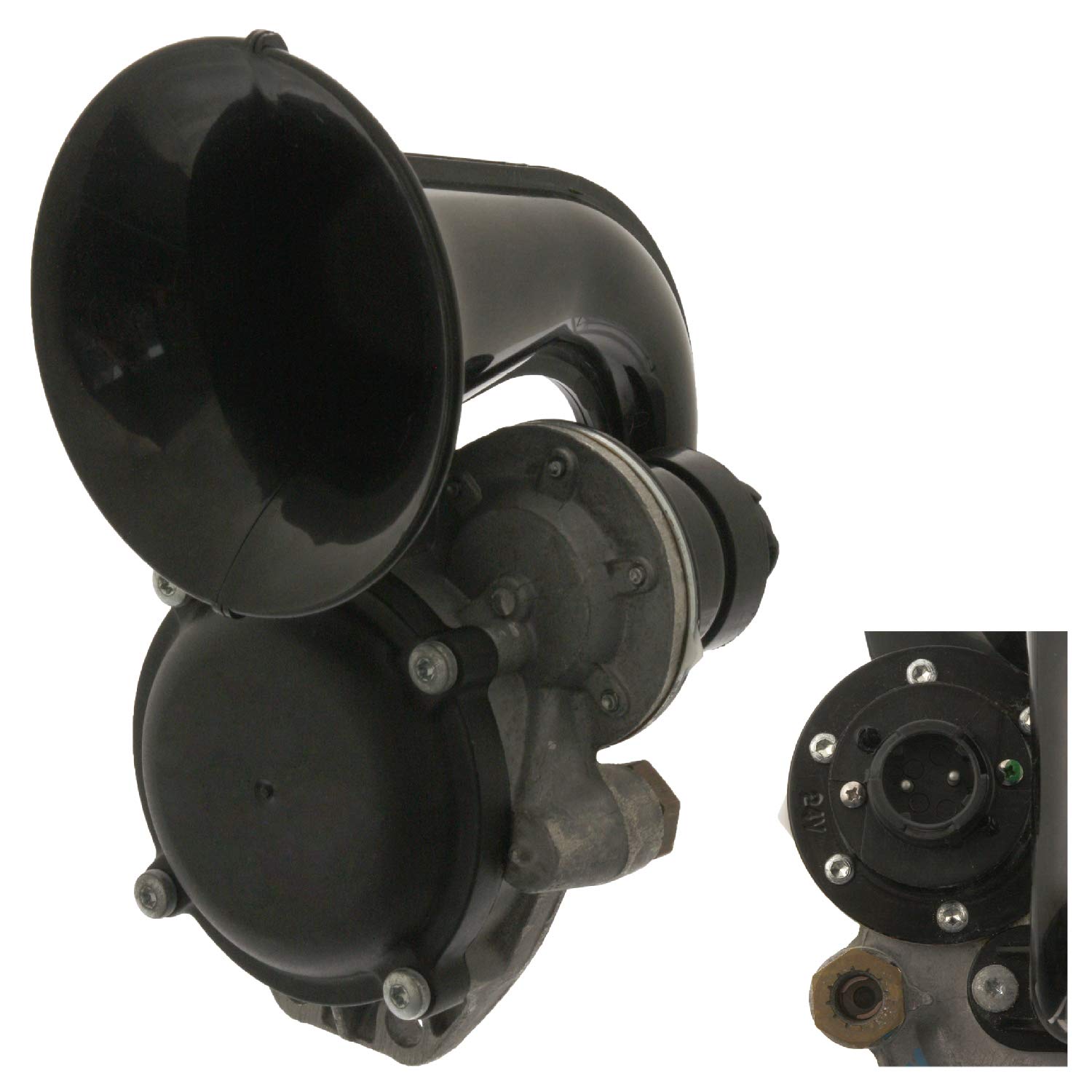 febi bilstein 38986 Horn , 1 Stück, schwarz febi bilstein 38986 Horn , 1 Stück, schwarz von febi bilstein