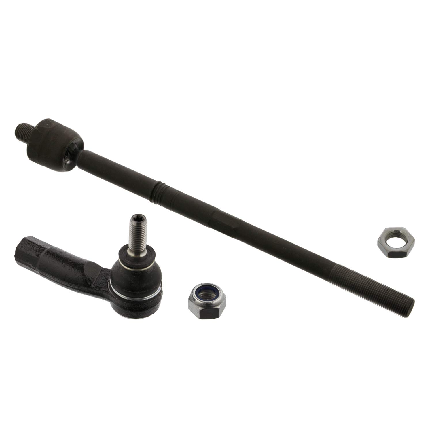 febi bilstein 39356 Spurstange mit Endstück, Mutter und Sicherungsmutter , 1 Stück von febi bilstein