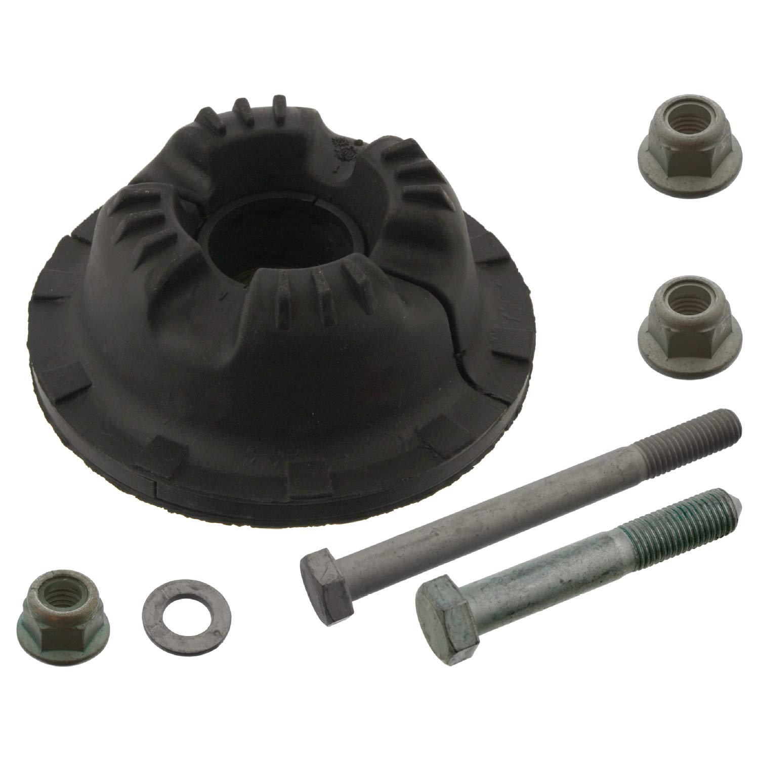 febi bilstein 40384 Federbeinstützlagersatz mit Schrauben und Muttern, 1 Stück, schwarz febi bilstein 40384 Federbeinstützlagersatz mit Schrauben und Muttern, 1 Stück, schwarz von febi bilstein