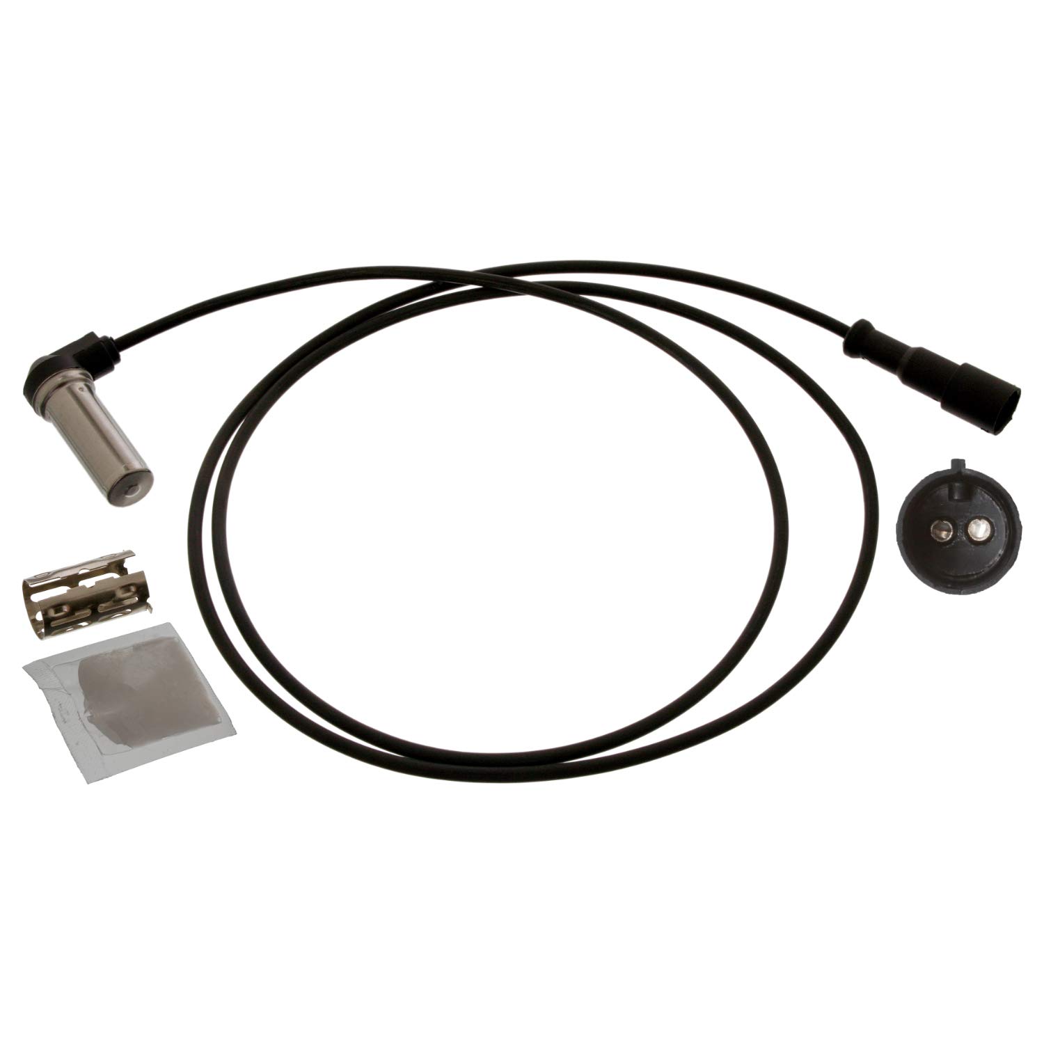 febi bilstein 40549 ABS-Sensor mit Hülse und Fett , 1 Stück von febi bilstein