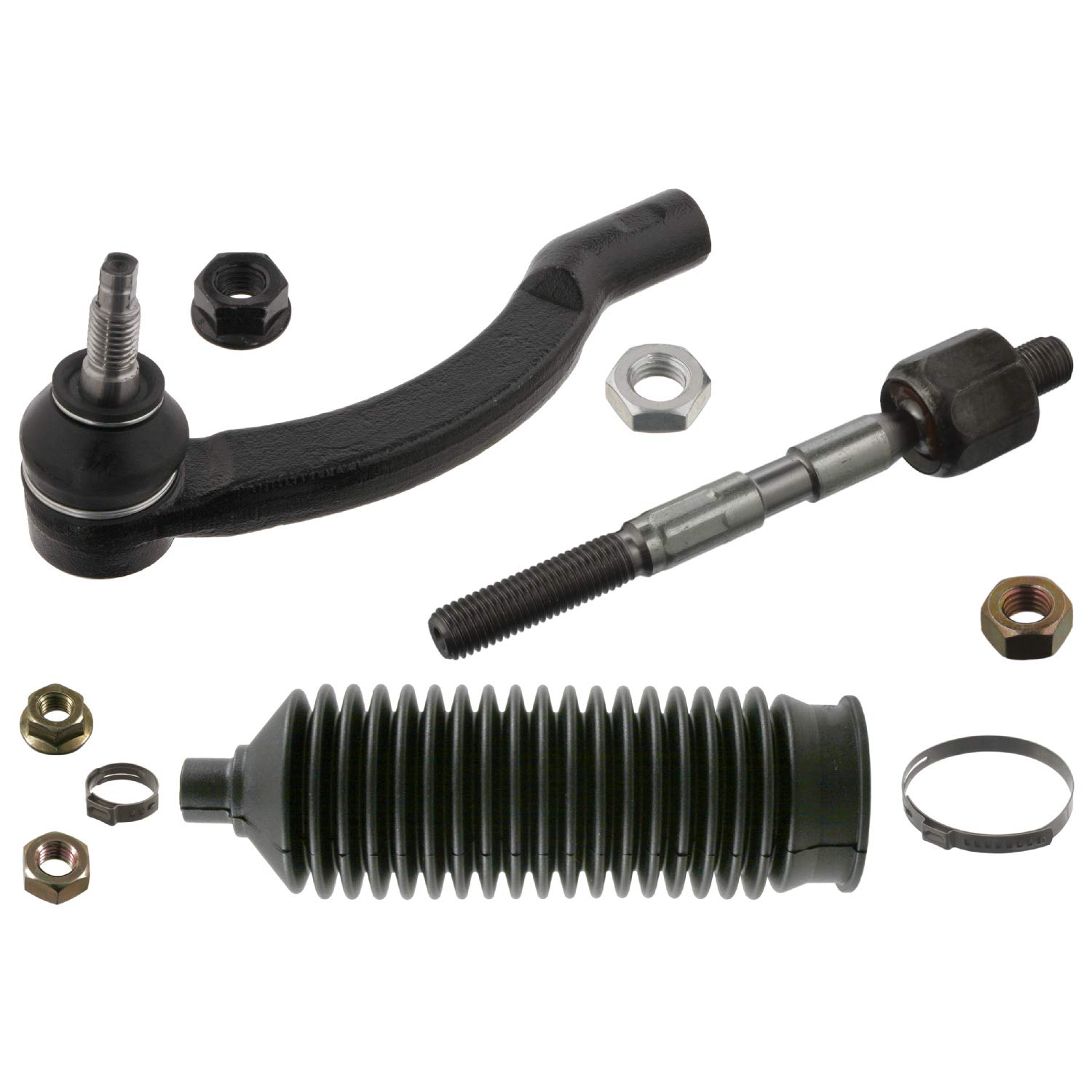 febi bilstein 40569 Spurstange mit Endstück, Manschette und Anbaumaterial , 1 Stück febi bilstein 40569 Spurstange mit Endstück, Manschette und Anbaumaterial , 1 Stück von febi bilstein