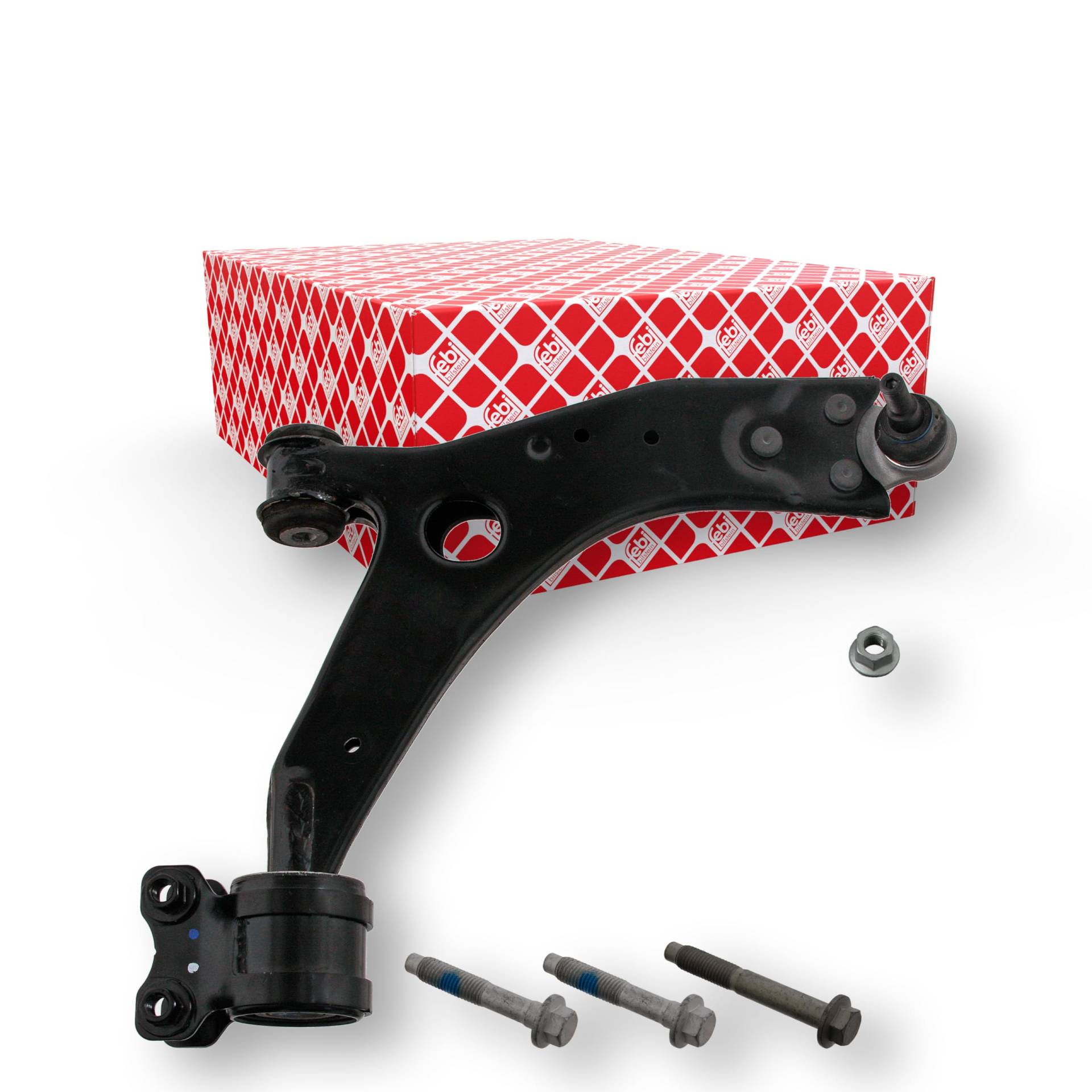 febi bilstein 40626 Querlenker mit Anbaumaterial, Lager und Gelenk , 1 Stück, schwarz febi bilstein 40626 Querlenker mit Anbaumaterial, Lager und Gelenk , 1 Stück, schwarz von febi bilstein