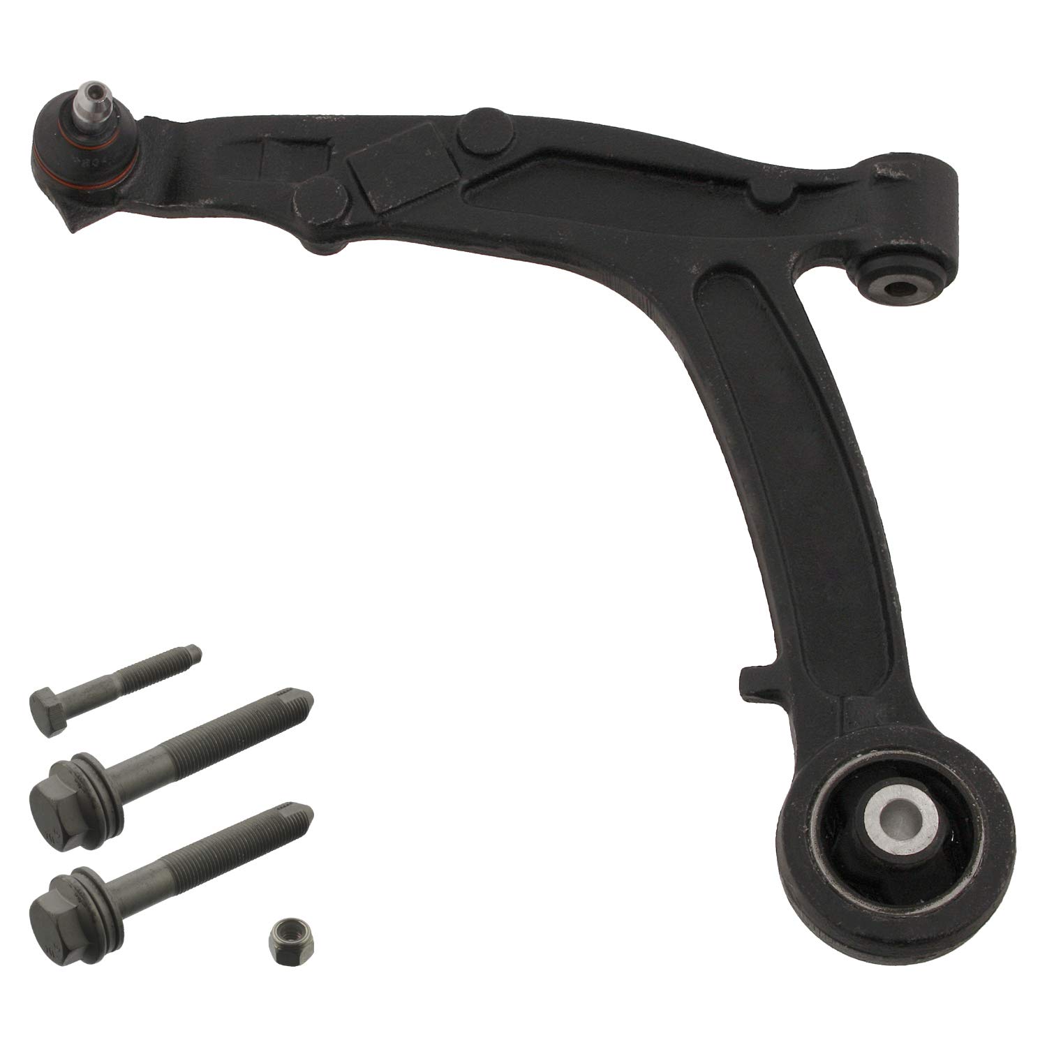 febi bilstein 40680 Querlenker mit Sicherungsmutter und Schrauben , 1 Stück, schwarz von febi bilstein
