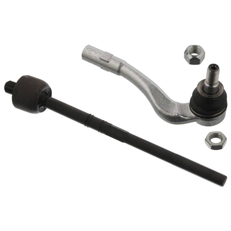 febi bilstein 44692 Spurstange mit Endstück, Mutter und Sicherungsmutter , 1 Stück von febi bilstein