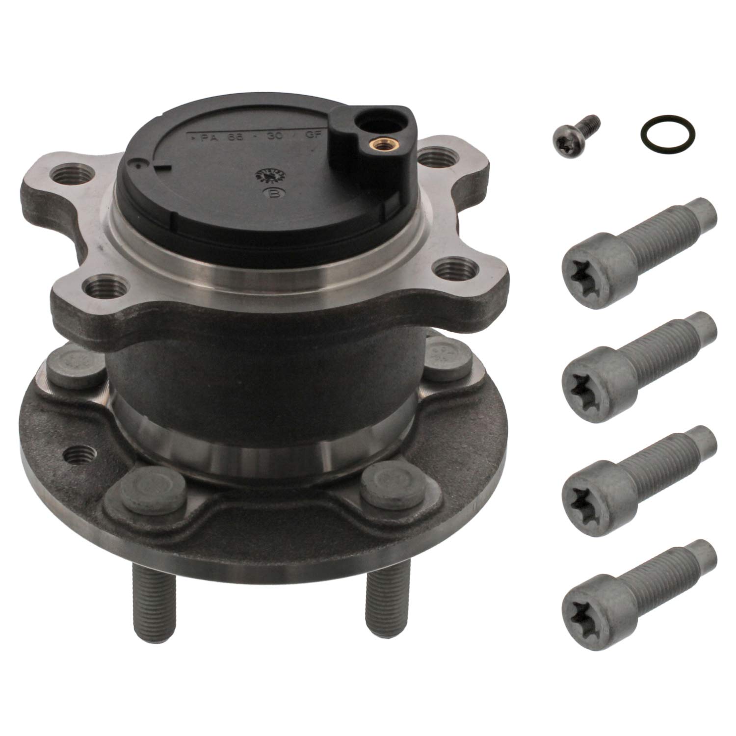 febi bilstein 44890 Radlagersatz mit Radnabe, ABS-Impulsring und Befestigungsschrauben , 1 Stück febi bilstein 44890 Radlagersatz mit Radnabe, ABS-Impulsring und Befestigungsschrauben , 1 Stück von febi bilstein