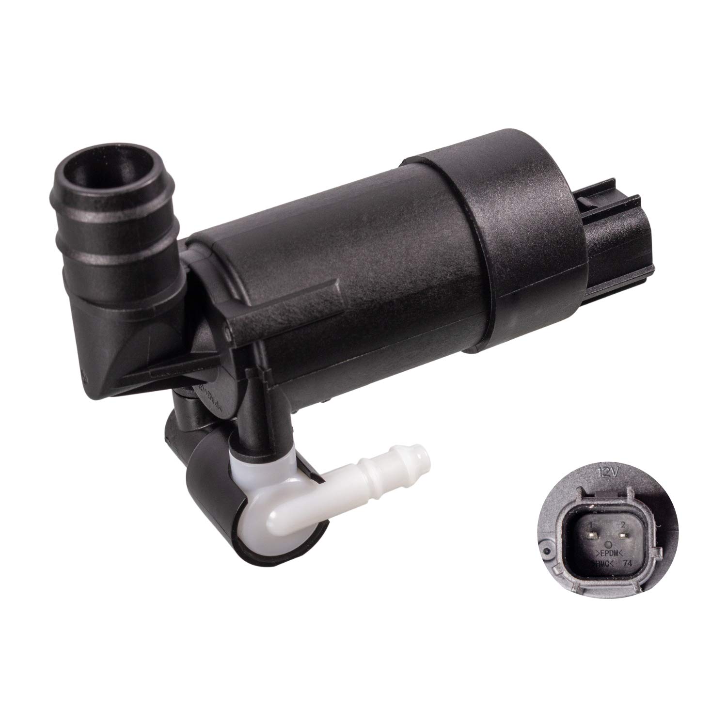 febi bilstein 45039 Waschwasserpumpe für Scheibenreinigungsanlage , 1 Stück, Schwarz febi bilstein 45039 Waschwasserpumpe für Scheibenreinigungsanlage , 1 Stück, Schwarz von febi bilstein