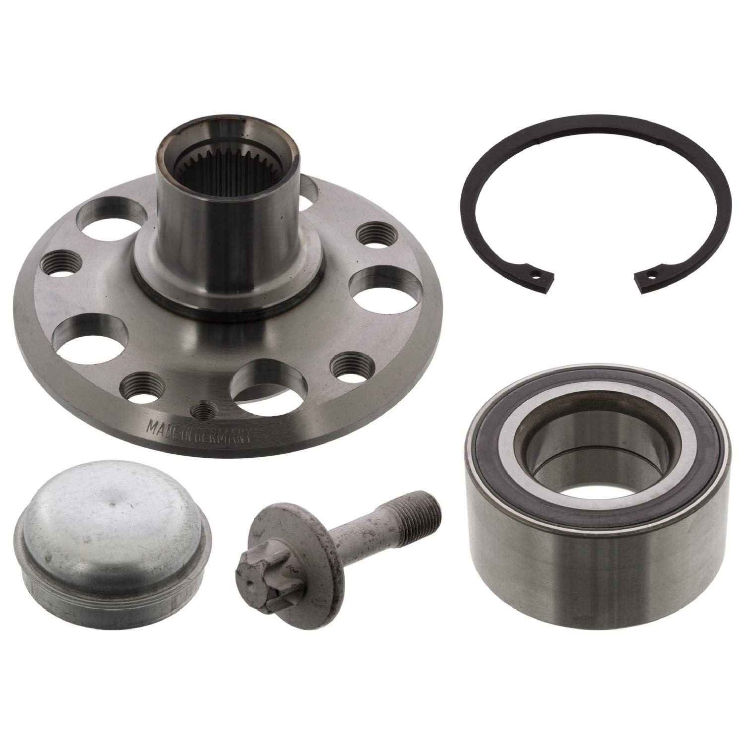 febi bilstein 45555 Radlagersatz mit Radnabe und Anbaumaterial , 1 Stück febi bilstein 45555 Radlagersatz mit Radnabe und Anbaumaterial , 1 Stück von febi bilstein