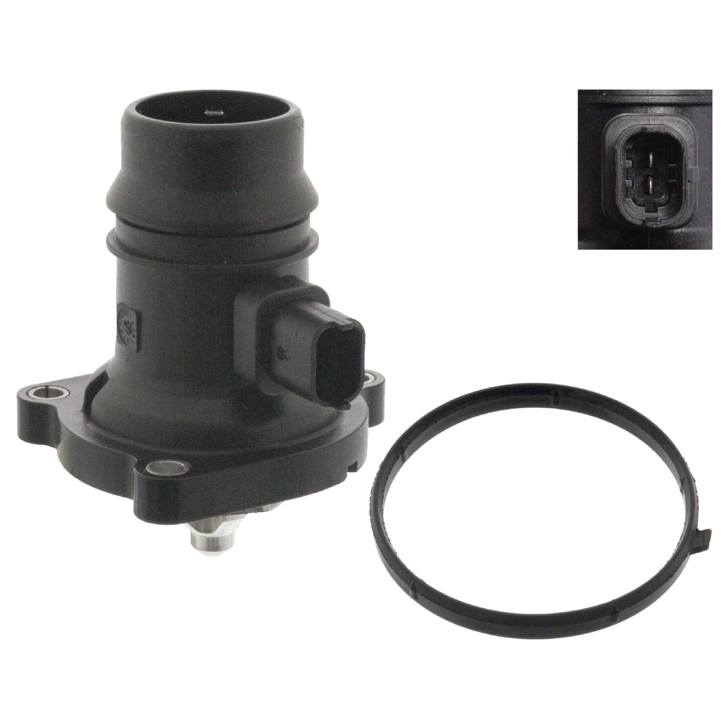 febi bilstein 46578 Thermostat mit Gehäuse, Dichtung und Temperaturschalter , 1 Stück febi bilstein 46578 Thermostat mit Gehäuse, Dichtung und Temperaturschalter , 1 Stück von febi bilstein