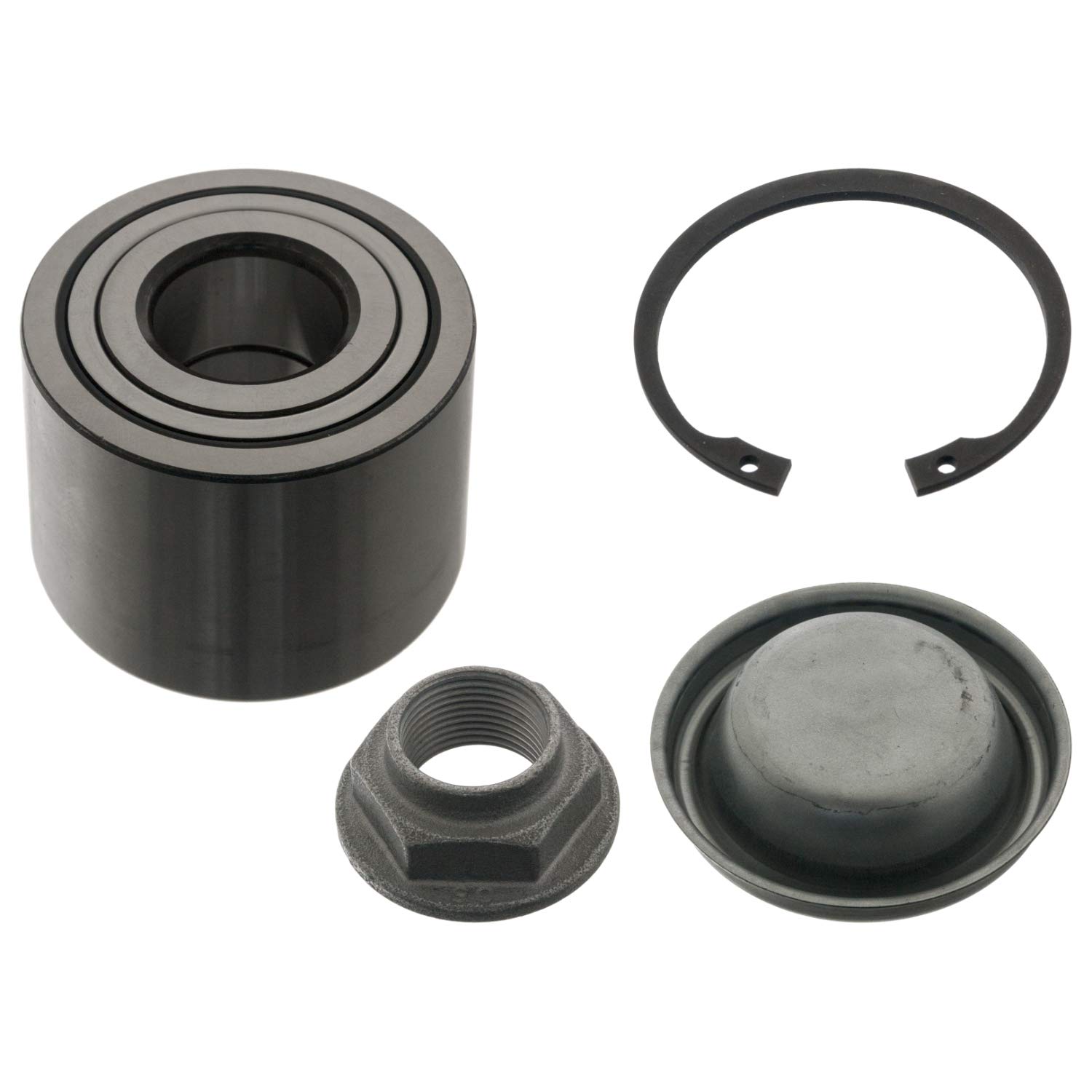 febi bilstein 46609 Radlagersatz mit Achsmutter, Sicherungsring und Staubkappe , 1 Stück febi bilstein 46609 Radlagersatz mit Achsmutter, Sicherungsring und Staubkappe , 1 Stück von febi bilstein