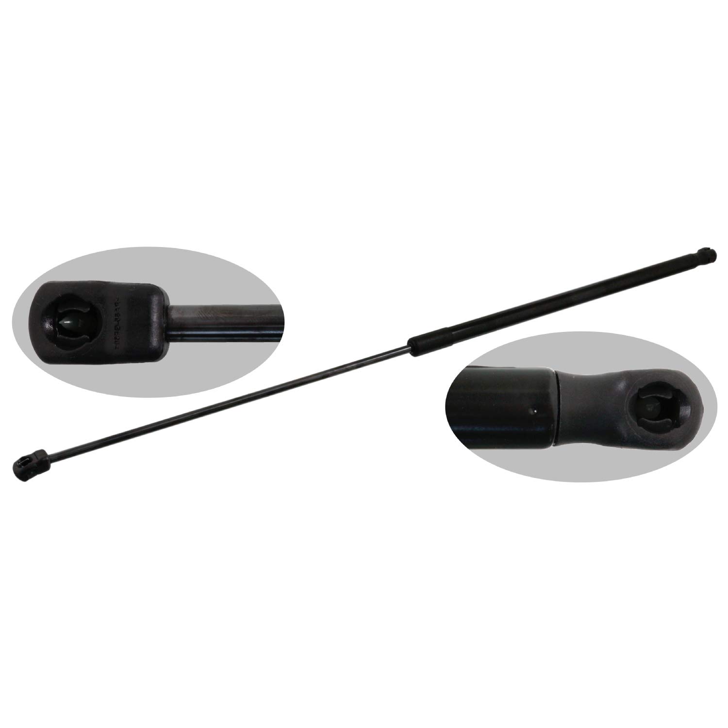 febi bilstein 47039 Gasdruckfeder für Motorhaube , 1 Stück, Schwraz von febi bilstein