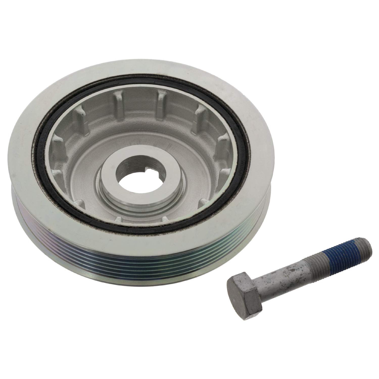 febi bilstein 47164 Riemenscheibe (entkoppelt) für Kurbelwelle, mit Schraube , 1 Stück febi bilstein 47164 Riemenscheibe (entkoppelt) für Kurbelwelle, mit Schraube , 1 Stück von febi bilstein