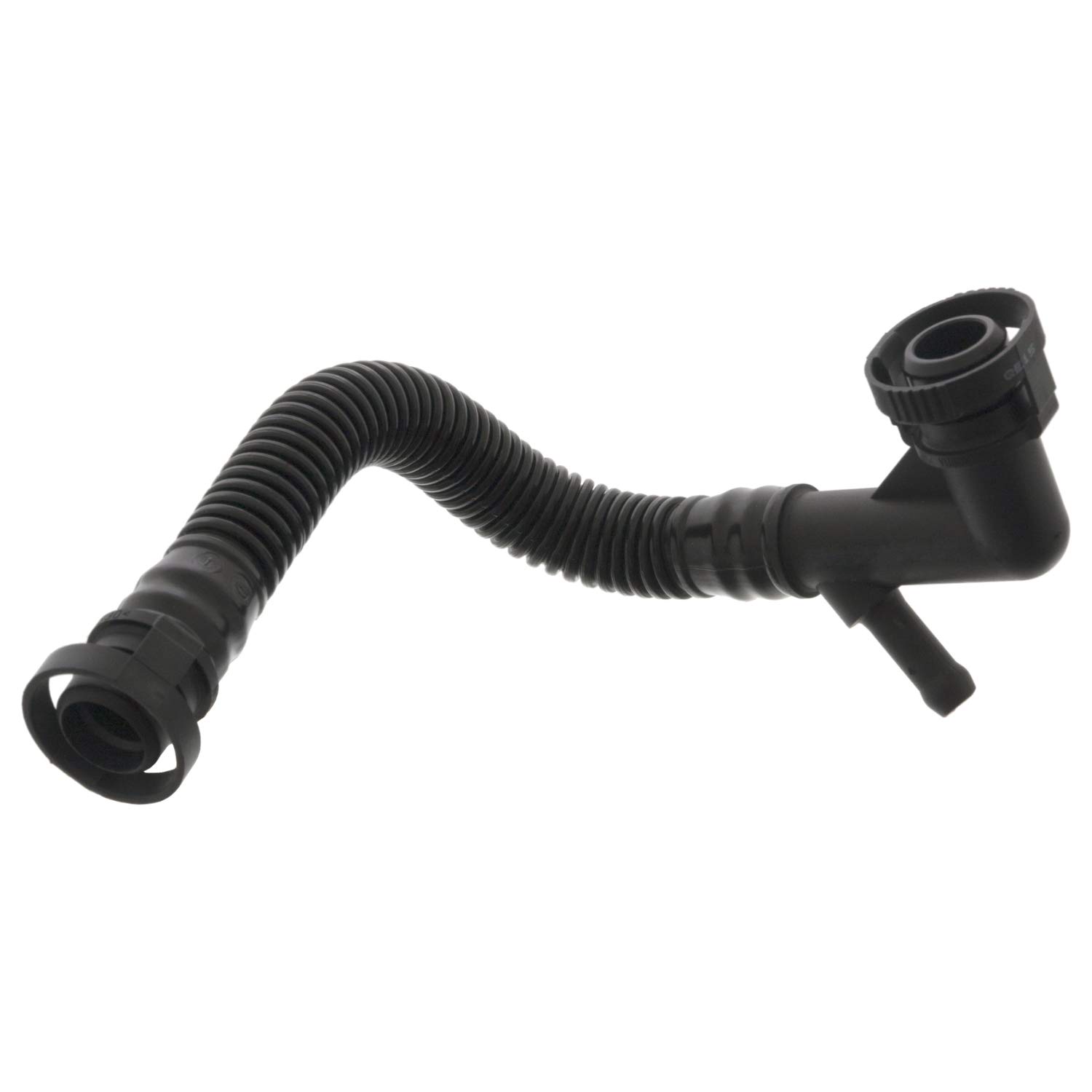 febi bilstein 47223 Entlüftungsschlauch für Kurbelgehäuse , 1 Stück, Schwarz von febi bilstein
