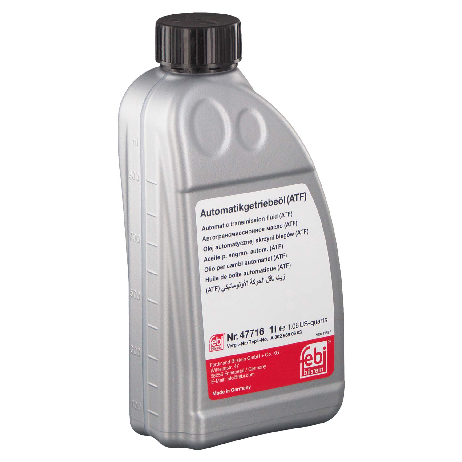 febi bilstein 47716 Automatikgetriebeöl (ATF) , 1 Liter von febi bilstein