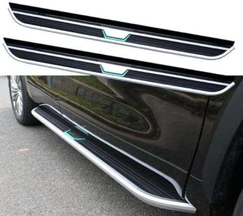 2 Stück, passend für Ford Edge 2015–2022 Trittbrett, Seitenpedal, Nerf Bar von fenqing-y