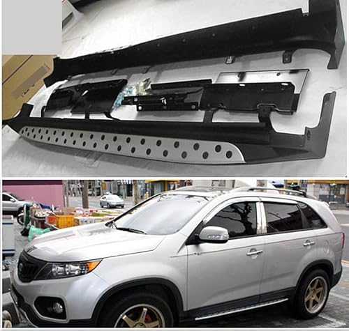 FENQING-Y 2 x Aluminium-Trittbretter passend für Kia Sorento 2016–2020 Seitenstufen Nerf Bar FENQING-Y 2 x Aluminium-Trittbretter passend für Kia Sorento 2016–2020 Seitenstufen Nerf Bar von fenqing-y