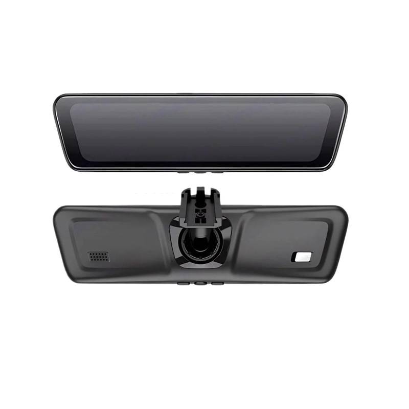 Auto-Streaming-Medien Elektronischer Rückspiegel Doppelkamera-Recorder vorne und hinten, Kompatibel mit Tesla Model Y von fgctqspf