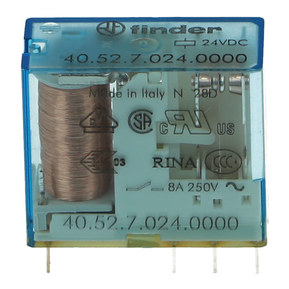 4052-7024 | 40.52.7.024.0000 | FINDER PLUG IN RELAY 8A 24VDC von finder
