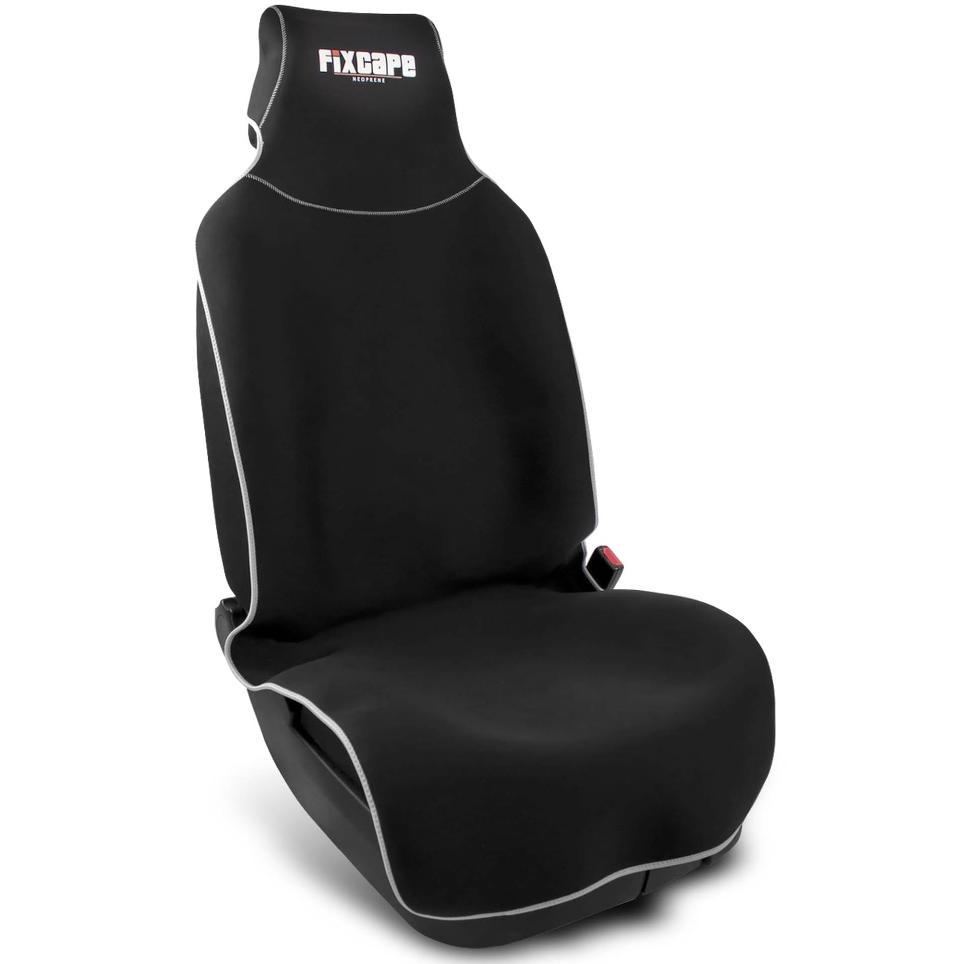 fixcape Neoprene Auto-Sitzschoner Vordersitze - Schoner Autositz vorne - Sitzauflage Auto universal wasserdicht - Werkstatt Sport Hobby (schwarz/grau) fixcape Neoprene Auto-Sitzschoner Vordersitze - Schoner Autositz vorne - Sitzauflage Auto universal wasserdicht - Werkstatt Sport Hobby (schwarz/grau) von fixcape