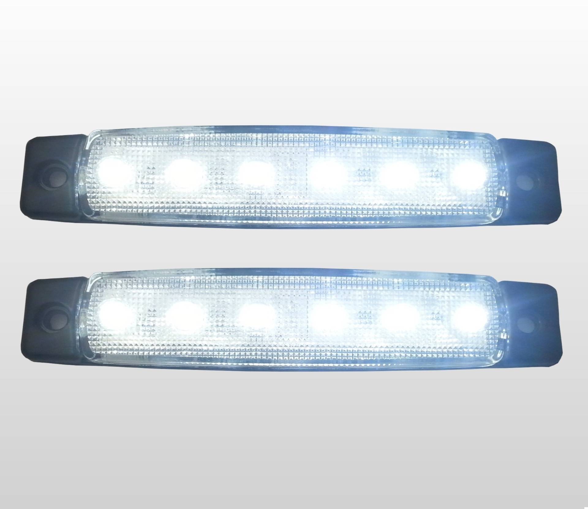 flexzon 2 Stück LED-Begrenzungsleuchte für die Vorderseite, 24 V, für Bus, LKW, Anhänger, LKW, LKW, Wohnmobil von flexzon