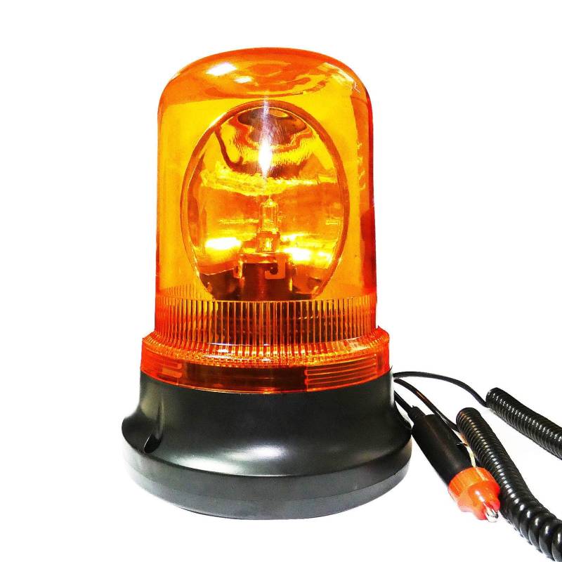 flexzon Auto Pannenhilfe bernsteinfarben blinkend orange Leuchtlicht Rücklicht rotierend 12 V von flexzon