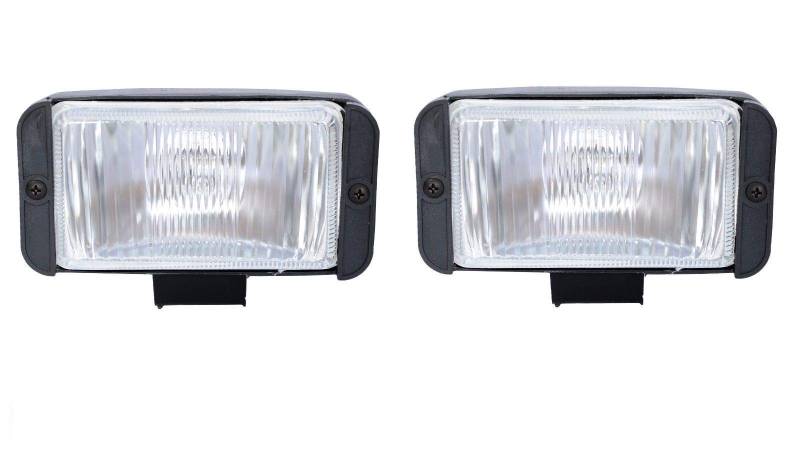 flexzon Universal-Paar X2 12V 4x4 Offroad Auto Nebelscheinwerfer Lampe 145 x 75 mm von flexzon