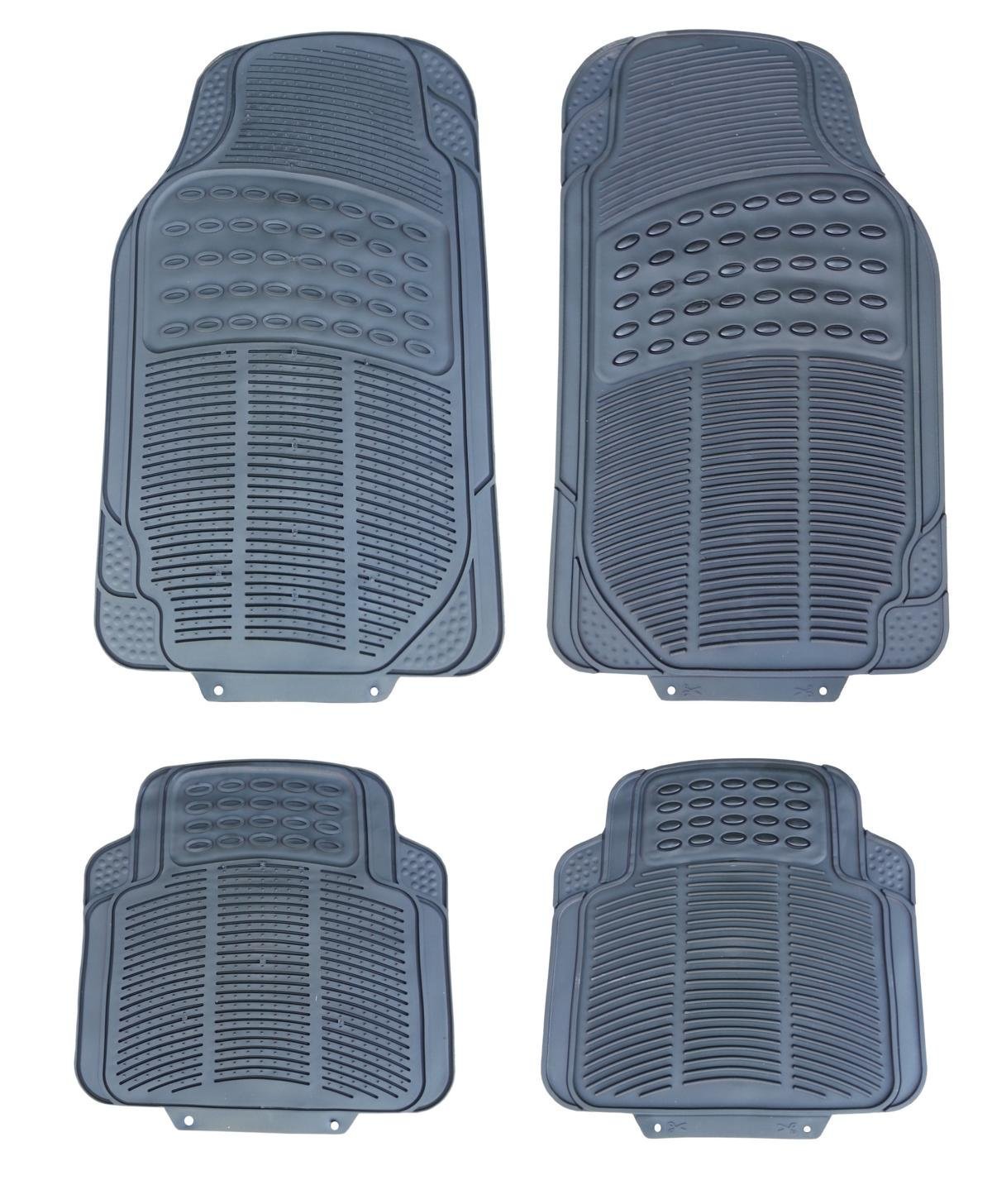 flexzon am1324001d Auto Matte Schwarz Gummi-Fußmatten-Set, rutschfeste Bus Mats flexzon am1324001d Auto Matte Schwarz Gummi-Fußmatten-Set, rutschfeste Bus Mats von flexzon