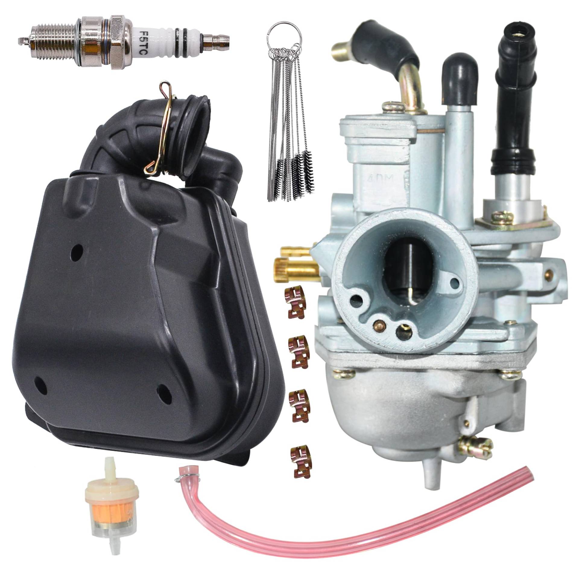 Vergaser passend für Polaris Predator 50 90 2003–2007, Vergaser für Scrambler 50 90 2001–2003, für Sportsman 90 manuelle Choke 90 cc 100 cc manueller Choke Vergaser mit Luftfilter Vergaser passend für Polaris Predator 50 90 2003–2007, Vergaser für Scrambler 50 90 2001–2003, für Sportsman 90 manuelle Choke 90 cc 100 cc manueller Choke Vergaser mit Luftfilter von flysclean