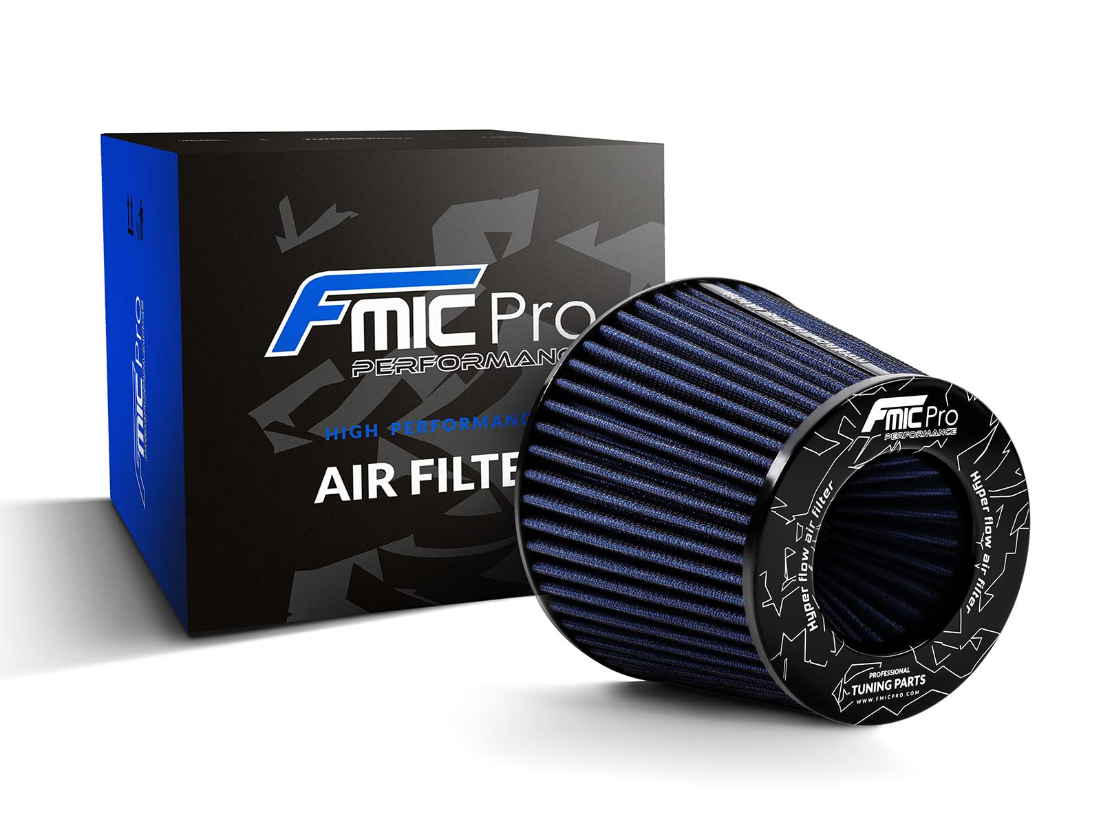 FMIC.Pro Performance Universal Sport Luftfilter Länge 125mm Durchmesser 102mm von fmic.eu PERFORMANCE