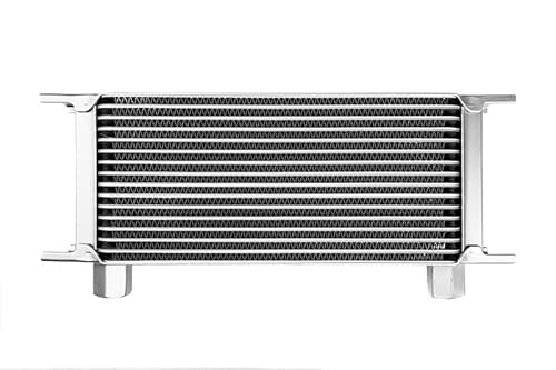 Ölkühler 13 Reihen Universal Zusatz Öl Kühlung Feminines silber von FMIC.EU PERFORMANCE