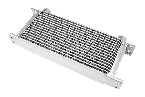 Ölkühler 16 Reihen Universal Zusatz Öl Kühlung Feminines silber Ölkühler 16 Reihen Universal Zusatz Öl Kühlung Feminines silber von FMIC.EU PERFORMANCE